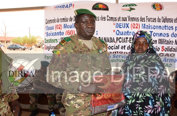 DSSA : Un geste de solidarité envers les veuves des militaires et paramilitaires