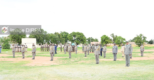 Ecole Militaire d’Administration : Les officiers stagiaires de la 23ème promotion reçoivent leur parchemin.
