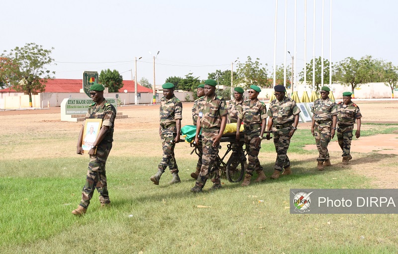 Deuil : L'Armée et la nation entière rendent un hommage mérité au Colonel Moussa Kanté