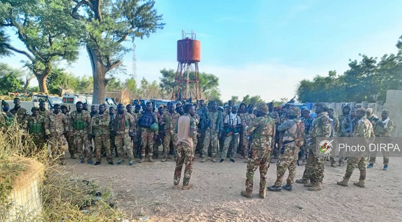 Diallassagou : Deux bases terroristes démantelées par le GTIA 2 « Kèlètigui » à Issouwèrè et Niélé