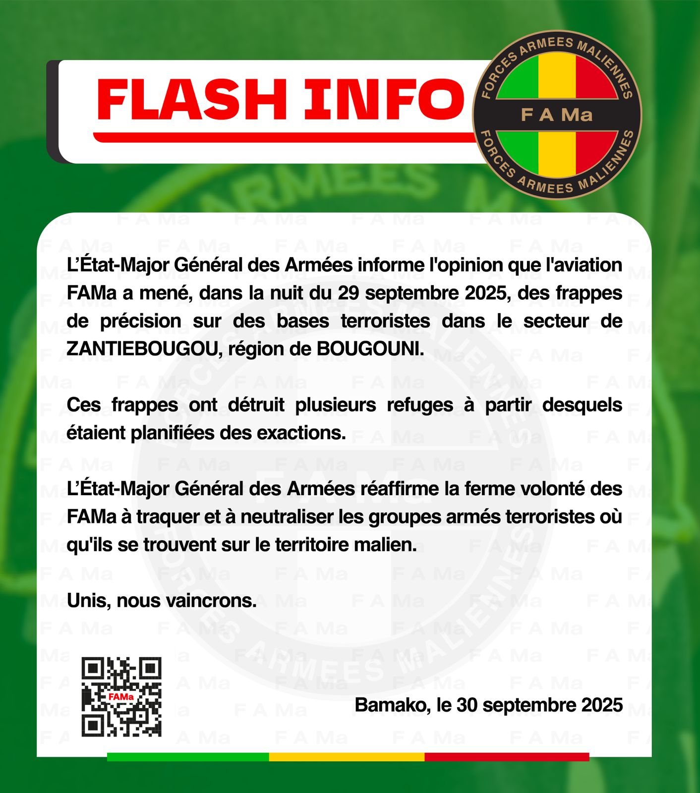 FLASH INFO